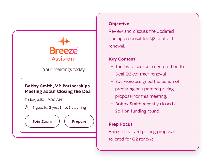 Breeze - Meeting Insights