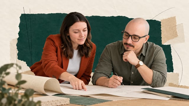 New Perspective strategists in a working session