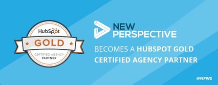 New Perspective Becomes Certified HubSpot Gold Partner Agency