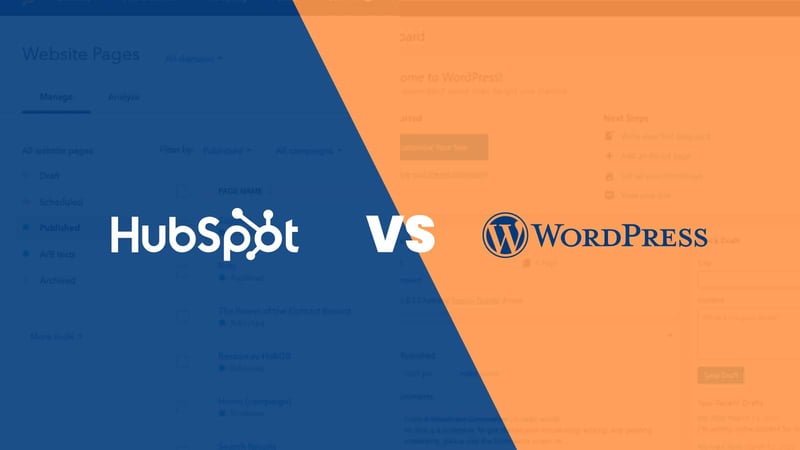 WordPress vs HubSpot? Video Review and Feature Comparison