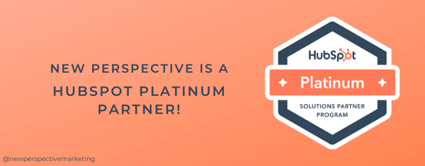 New Perspective Becomes a HubSpot Platinum Partner!