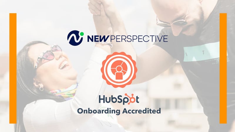 New Perspective Earns HubSpot Onboarding Accreditation