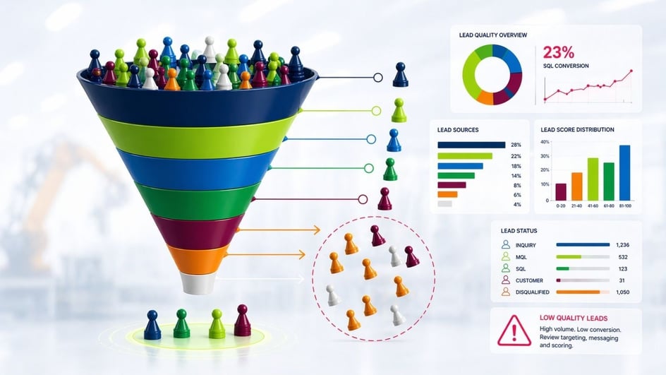 Why Manufacturers Keep Getting Bad Leads from Paid Campaigns