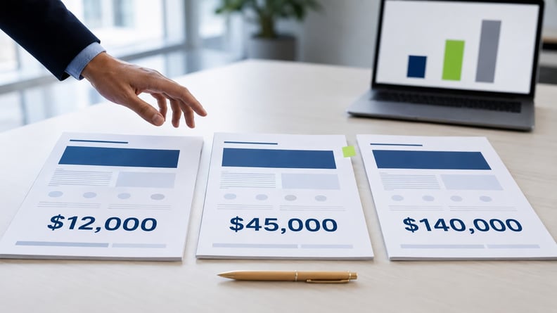 B2B Website Redesign Cost in 2026: Real Ranges