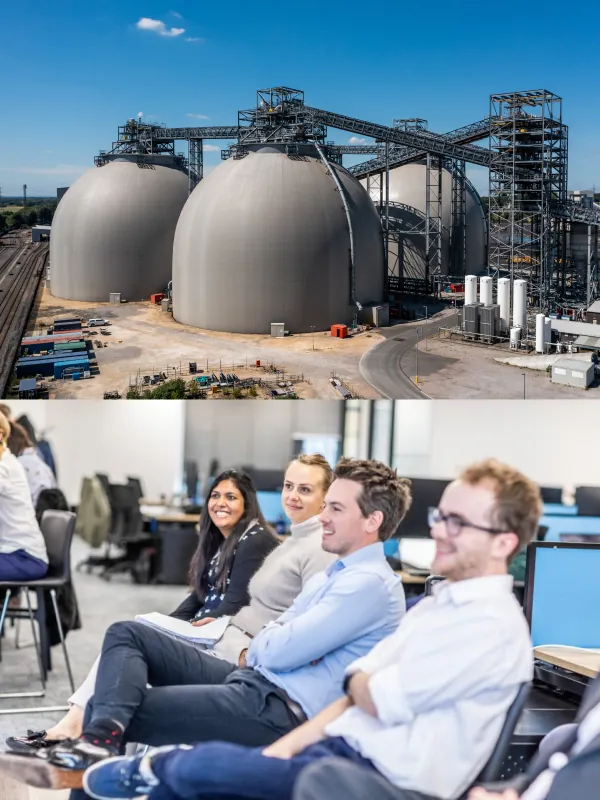 Carbon capture plant