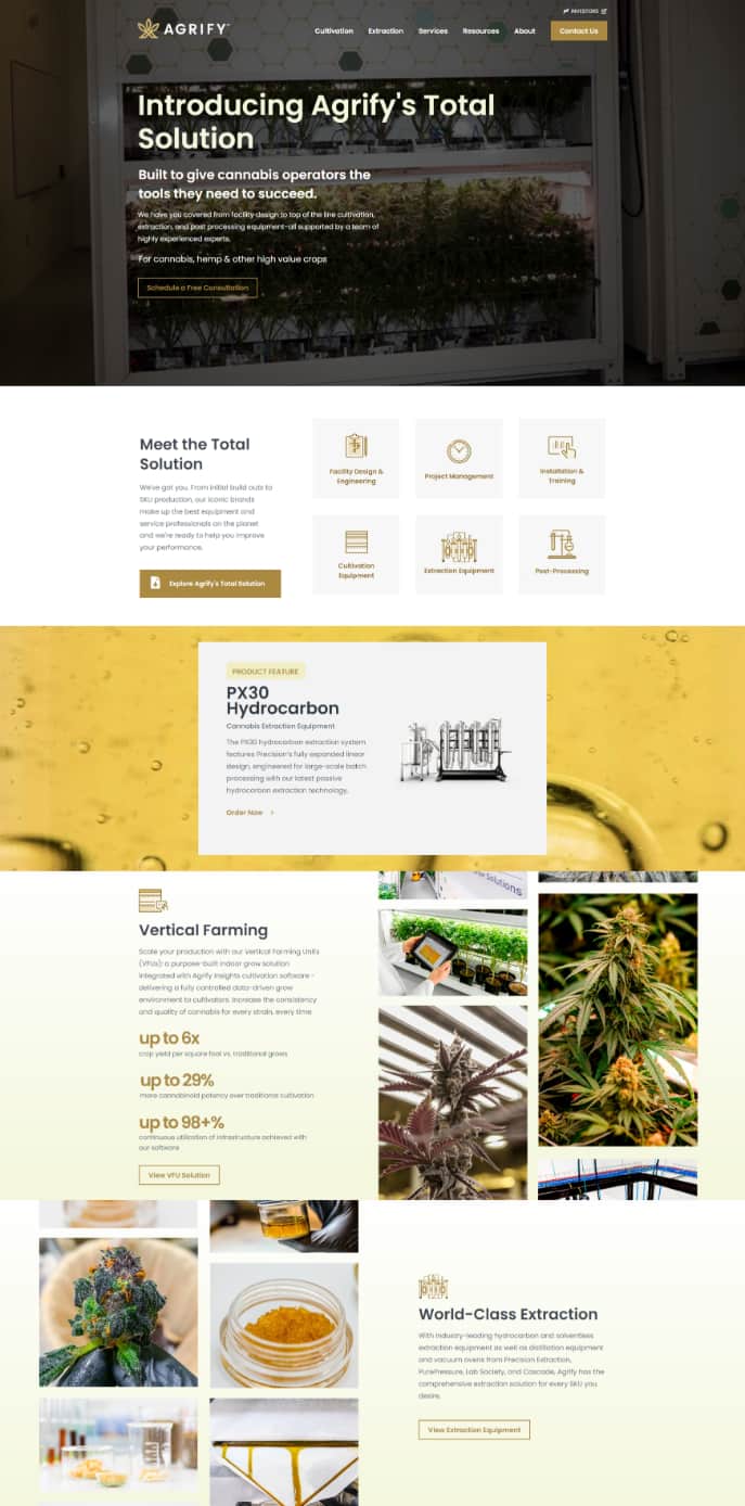 Agrify brand identity visual