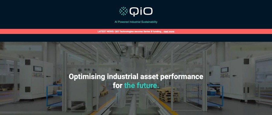 QiO website before the redesign