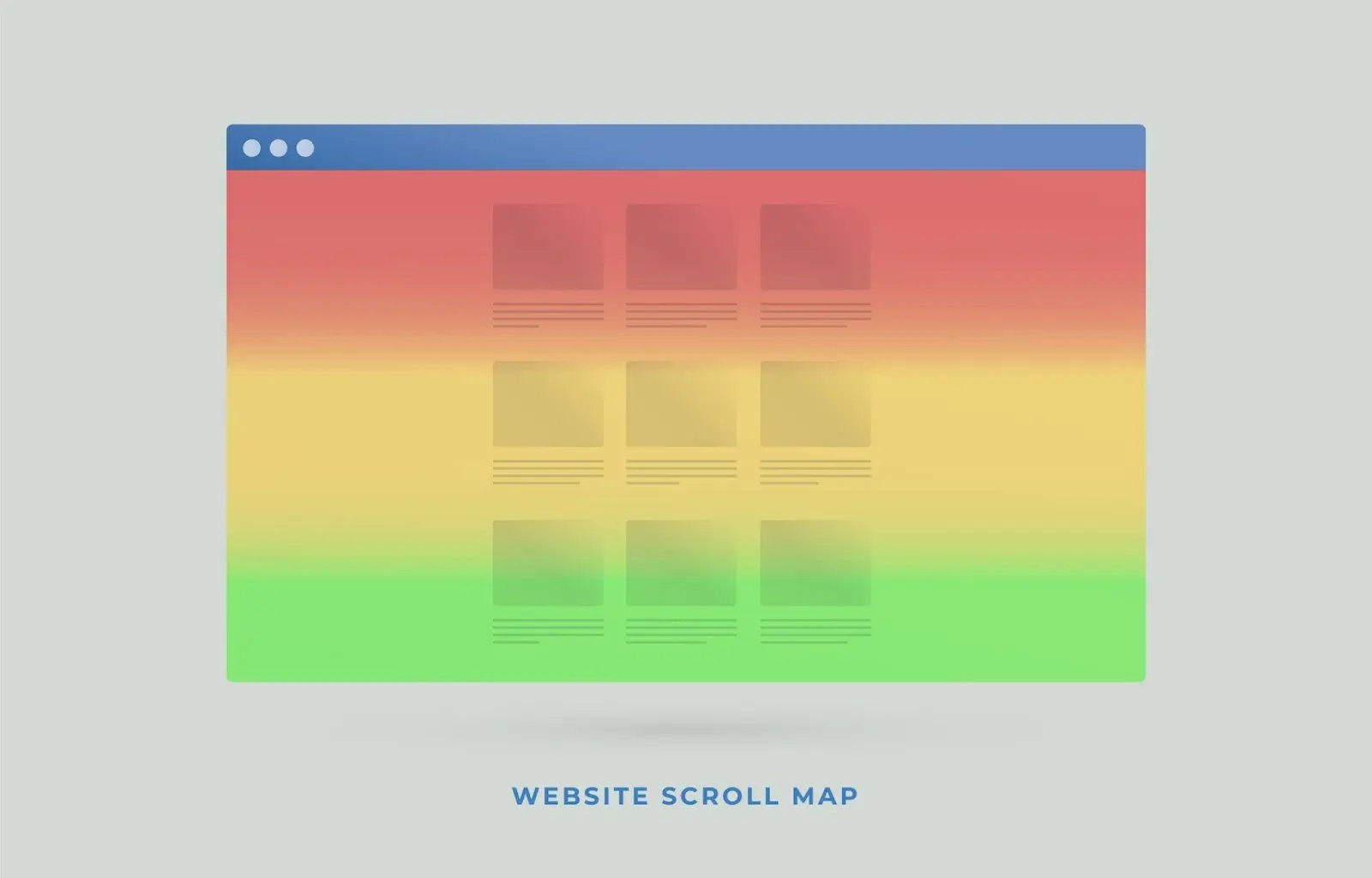 website scroll map