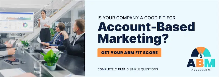 Abm account based marketing cta
