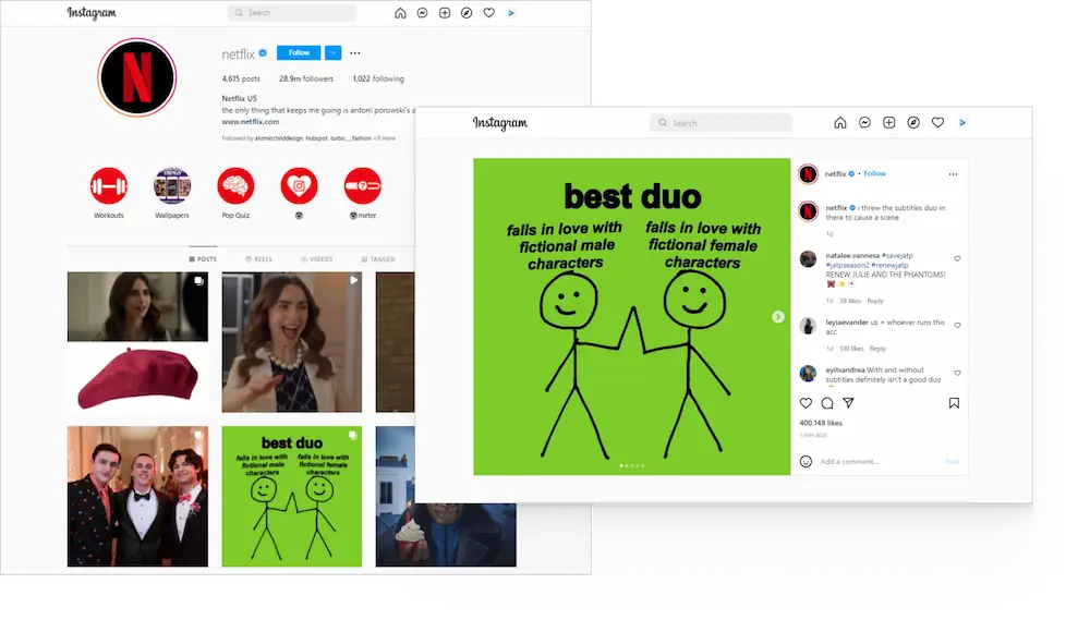 B2b instagram strategies: how to tap the untapped - b2b instagram B2b instagram - example 3