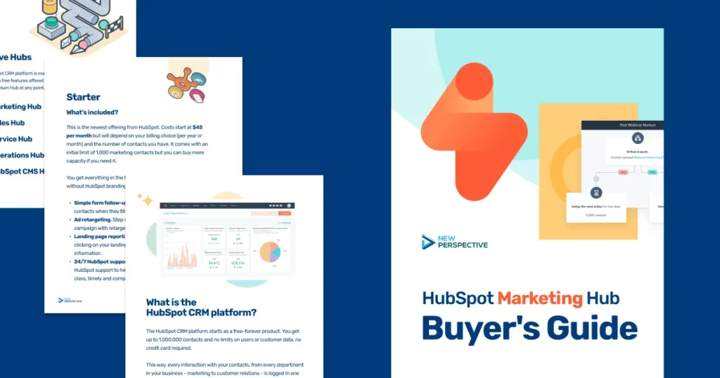 Buyers hub cta - how hubspot crm powers up b2b marketing - hubspot crm,customer