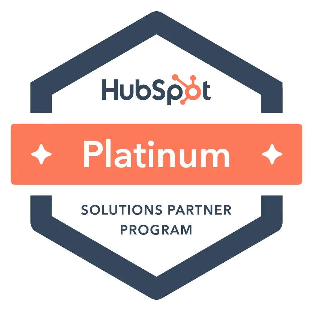 Hubspot platinum partner logo