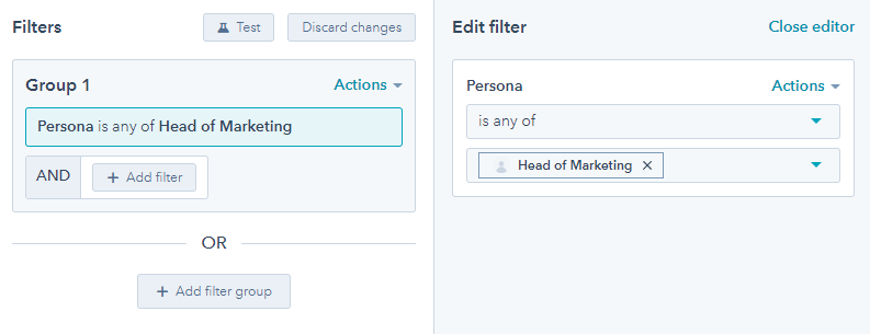 creating lists in hubspot